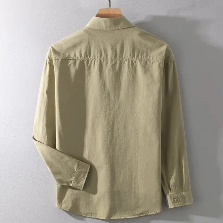 Pure Cotton Casual Button Down Shirt