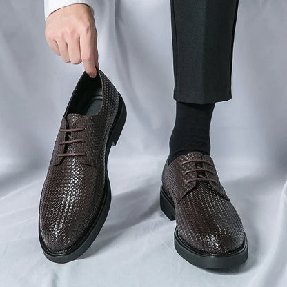 Classic Woven Leather Shoes