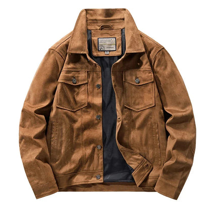 Suede Leather Jacket - VibreMode