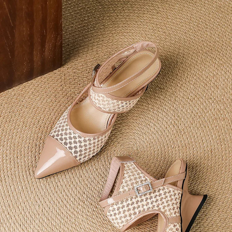 Luxurious Soft Leather Mule Shoes