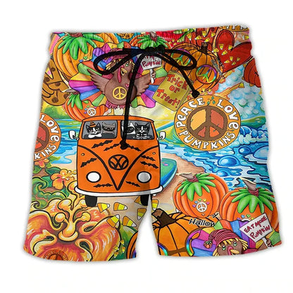 Men's Swim Shorts Bold Color Block