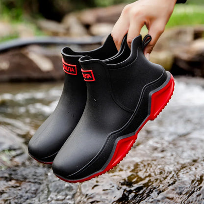 Waterproof Women's Outdoor Slip On Ankle Boots