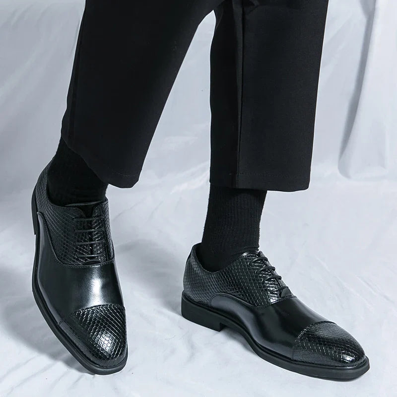 Authentic Luxury Leather Brogue Shoes