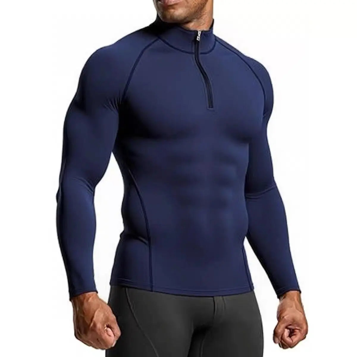 Nova Mens Compression Half Zip Shirt - VibreMode