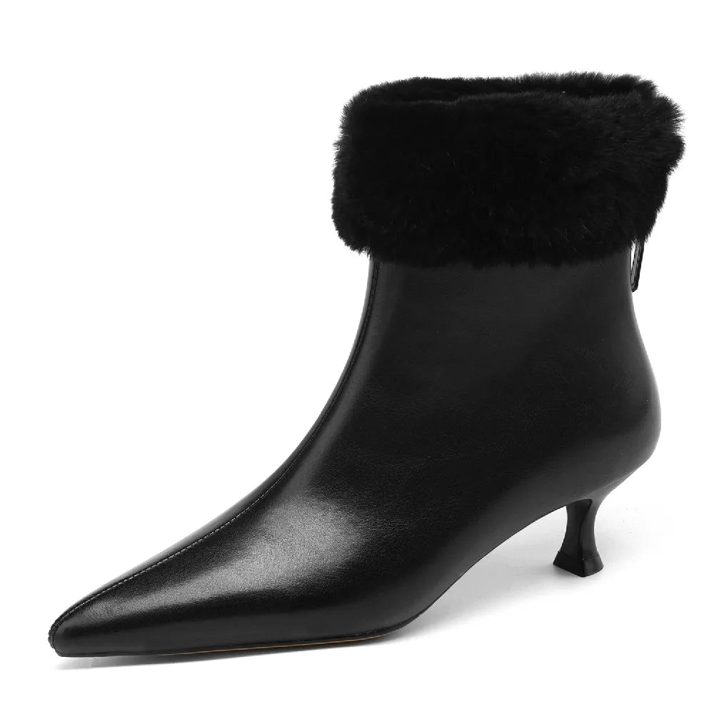 Women's Leather Ankle Boots