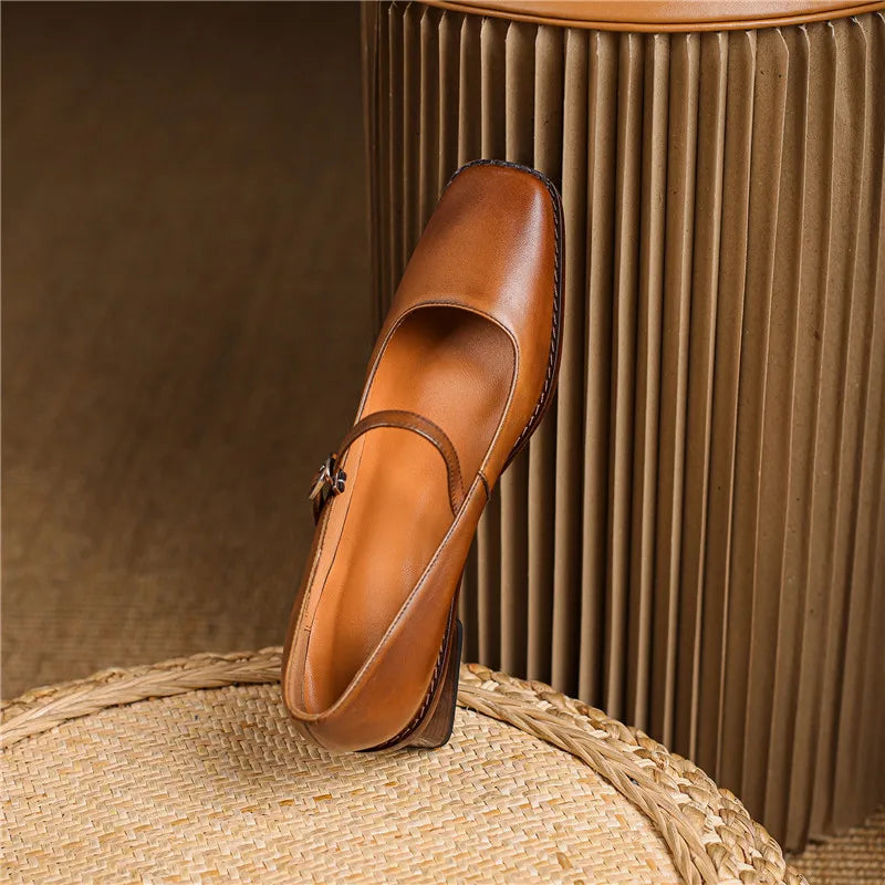 Authentic Leather Walking Shoes