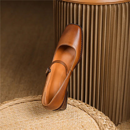Authentic Leather Walking Shoes