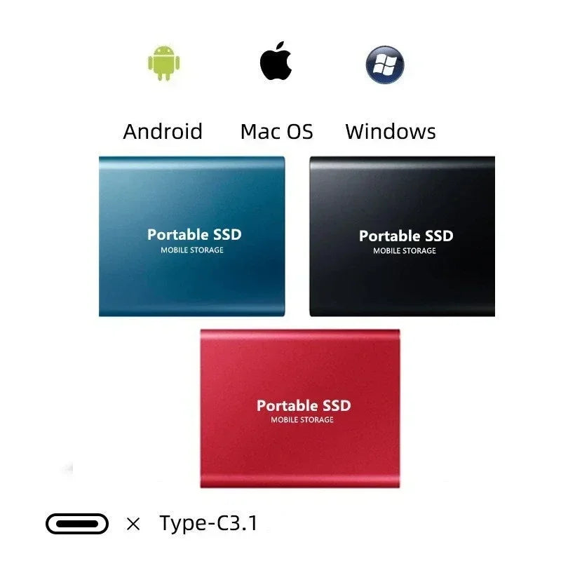 Portable Solid State Drive High-Speed Storage