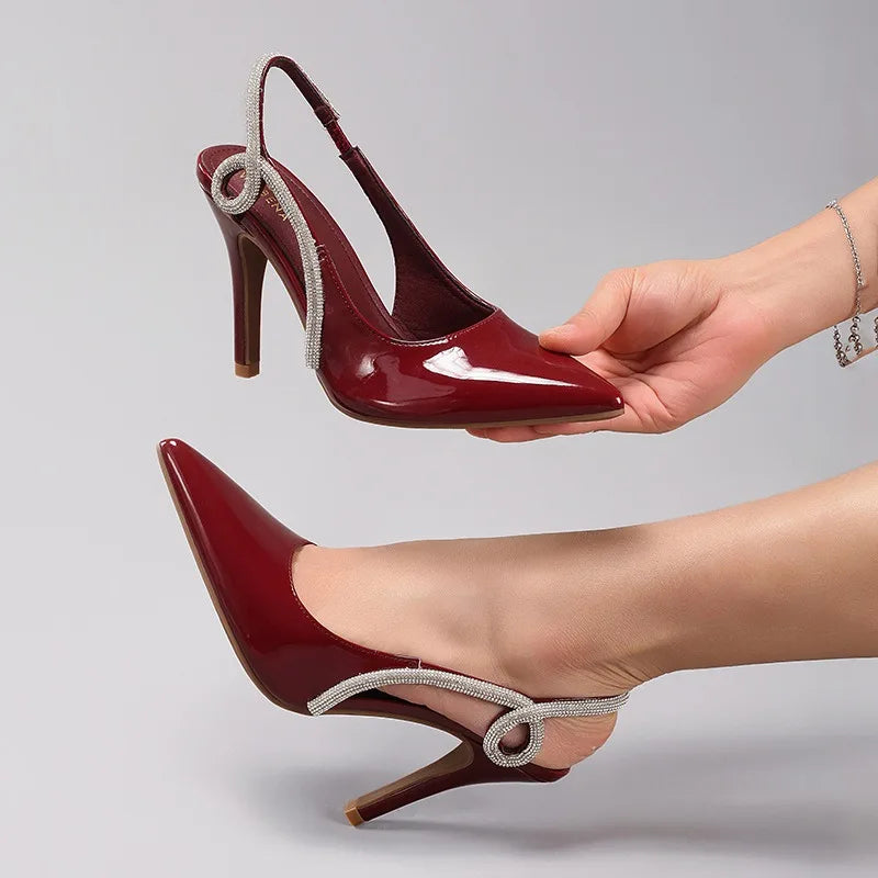 Women's Leather High Heels