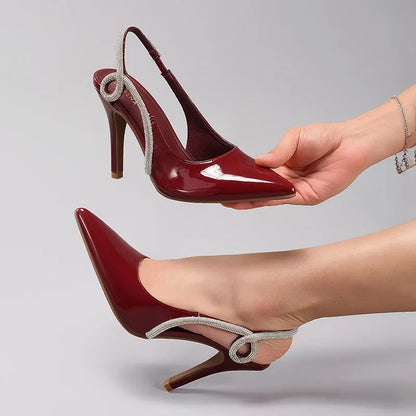 Women's Leather High Heels