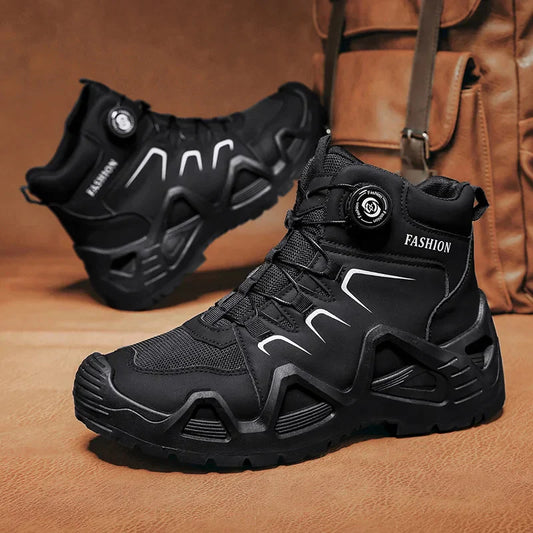 Waterproof Hiking Boots for Men with Durable Leather - VibreMode