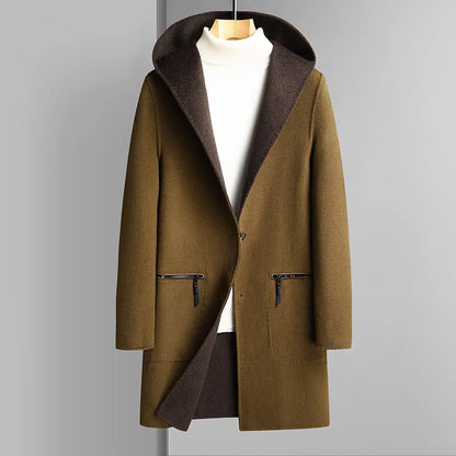Wool Overcoat Italian Style - VibreMode