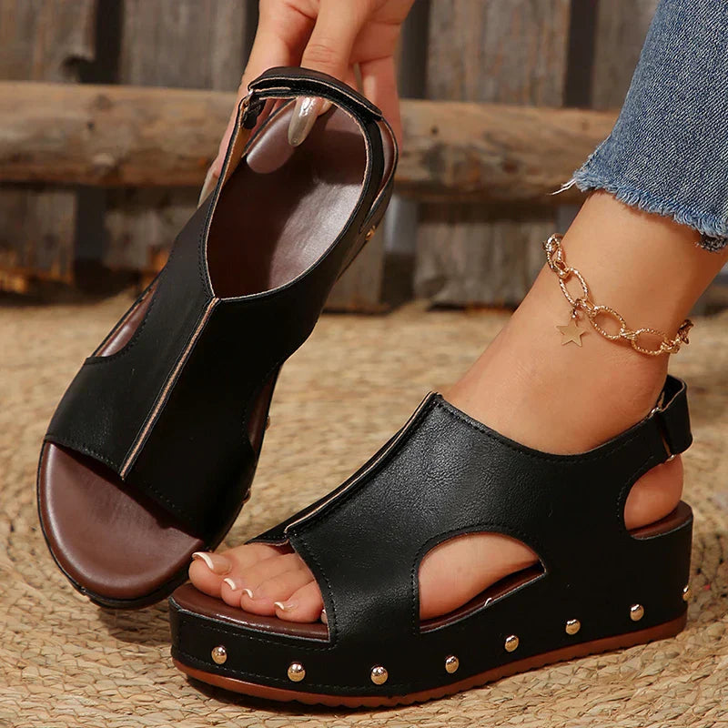 Comfortable Women's Thick Heel Sandals