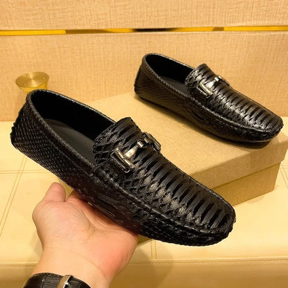 Classic Genuine Leather Slip Ons