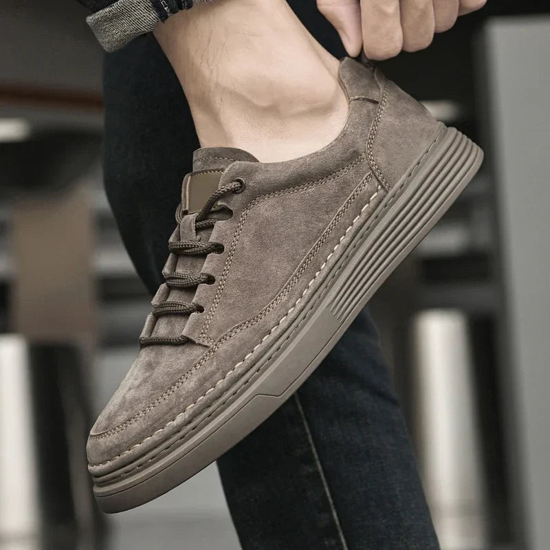 Soft Velvet Low Top Sneakers