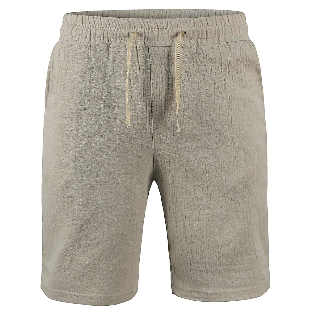 Casual Elastic Waist Daily Shorts