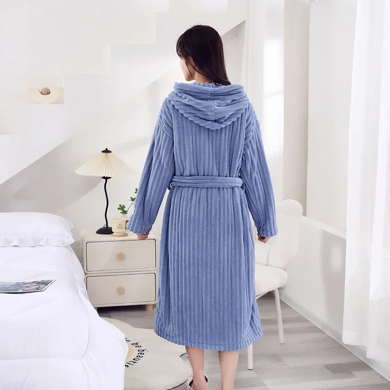 Women's Fleece Lounge Robe