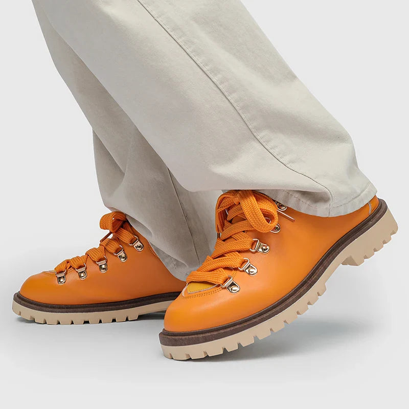 Men's Derby Leather Shoes