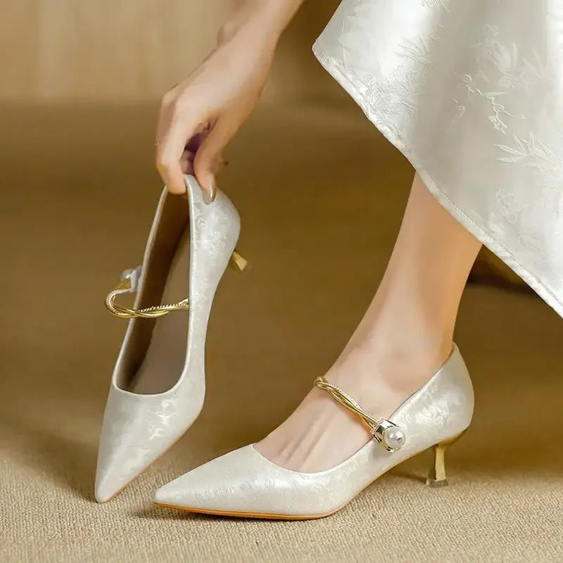 Low Heel Kitten Shoes