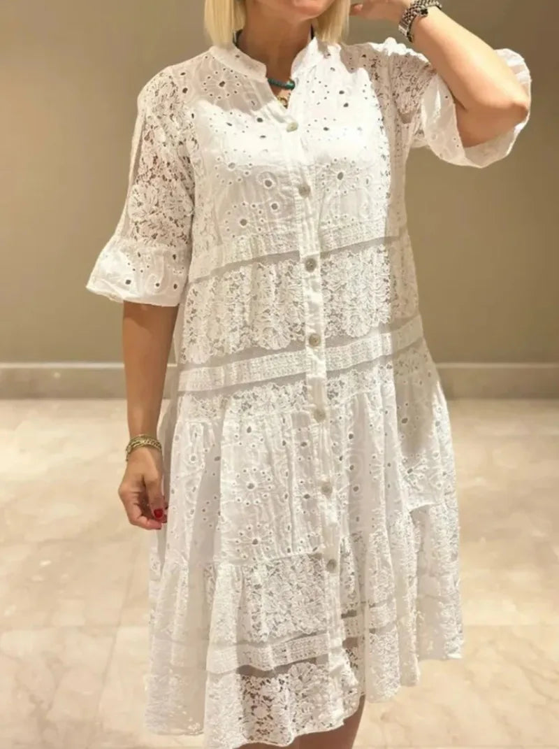 Elegant Floral Women's Dress