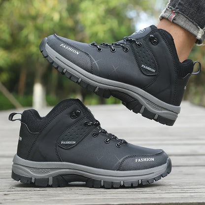 Waterproof Hiking Boots for Men Anti Slip Trail Shoes