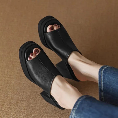 Bianca Women's Flat Platform Sandals