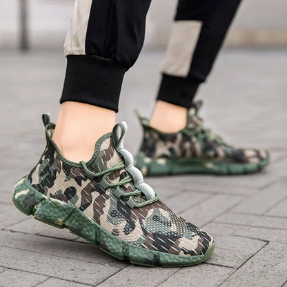 Army Green Camouflage Shoes