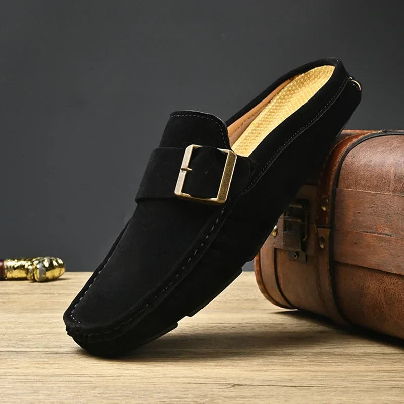 Luxurious Velvet Slip On Shoes