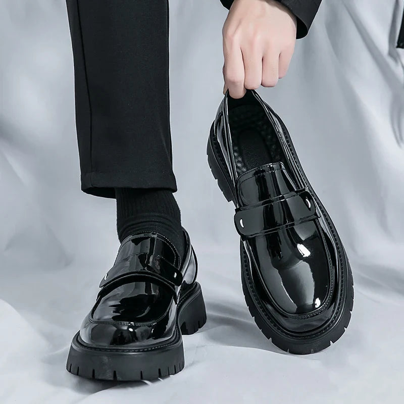 Men's Leather Penny Loafers