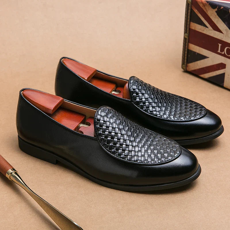 Classic Textile Slip On Shoes - VibreMode