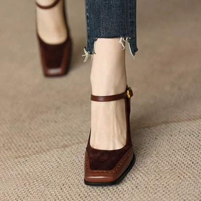 Earth Tone High Heels