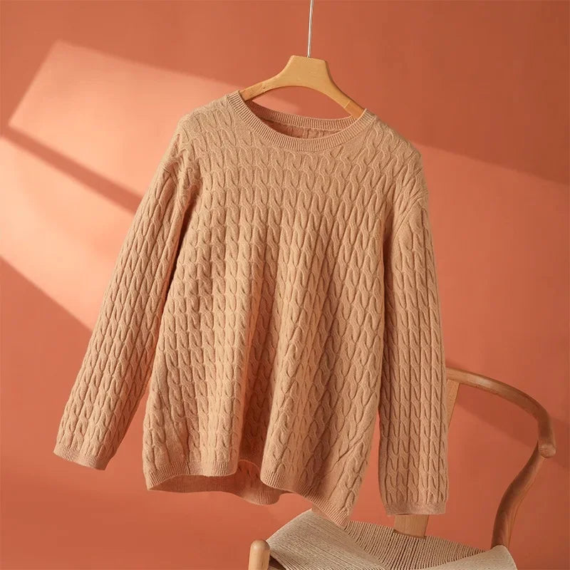 Luxurious Knit Women's Sweater