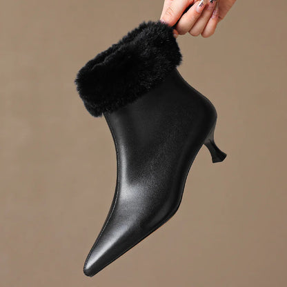 Women's Leather Ankle Boots