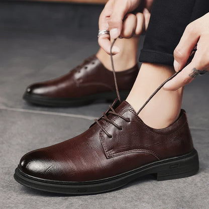 Luxury Real Leather Oxford Shoes