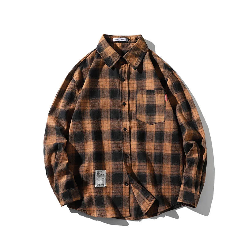 Soft Plaid Flannel Shirt