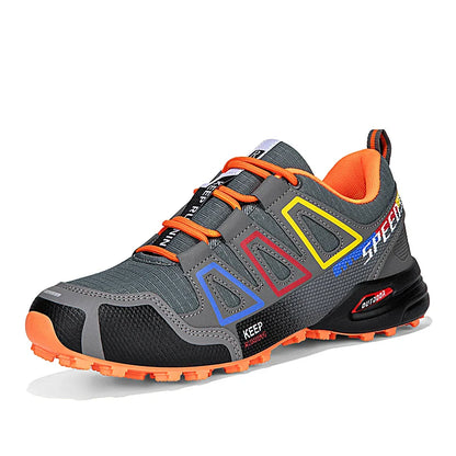 Comfortable Bike Shoes for Men Non-Slip Hiking Sneakers