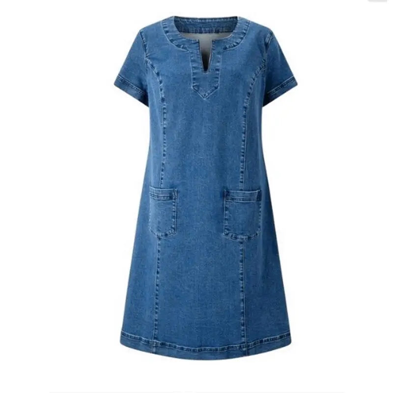 Relaxed Fit Sundress with Pockets for Women