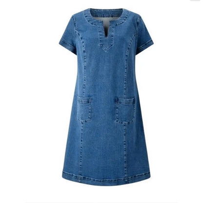 Relaxed Fit Ladies Sundress with Pockets