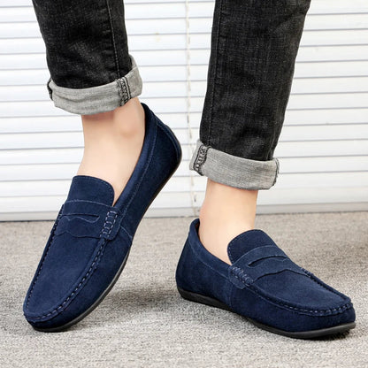Luxury Soft Suede Slip On Shoes