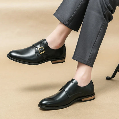 Genuine Brown Leather Shoes