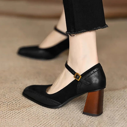 Earth Tone High Heels