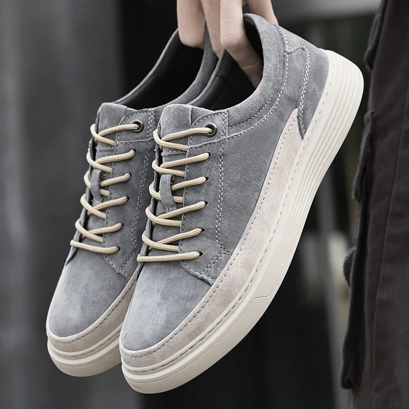 Military Green Suede Shoes