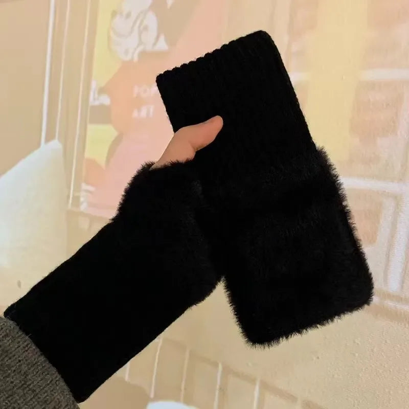 Serona Fingerless Fleece Hand Warmers