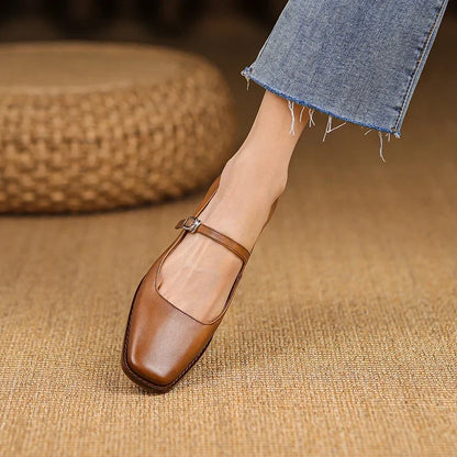 Authentic Leather Walking Shoes