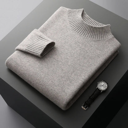 Selviano Men's Wool Pullover Sweater