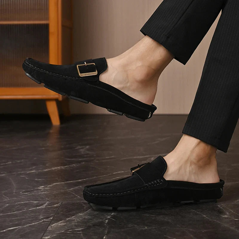 Luxurious Velvet Slip On Shoes