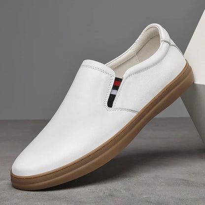 Casvian Men's Leather Loafers - VibreMode
