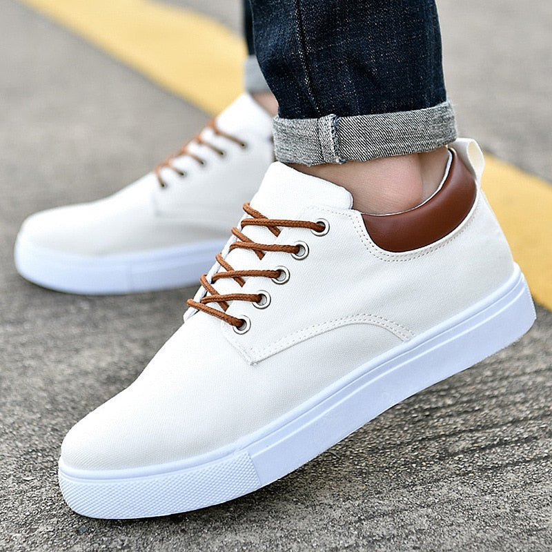 Classic Black White Lace Sneakers