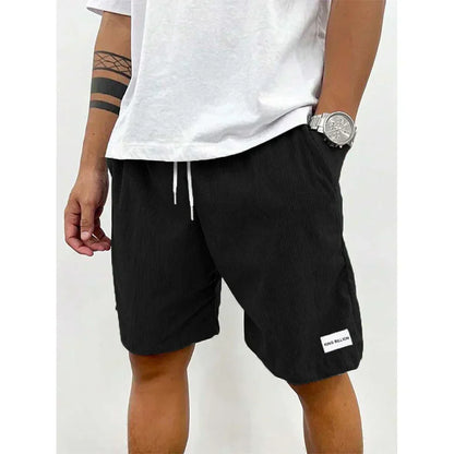 Casual Elastic Waist Shorts