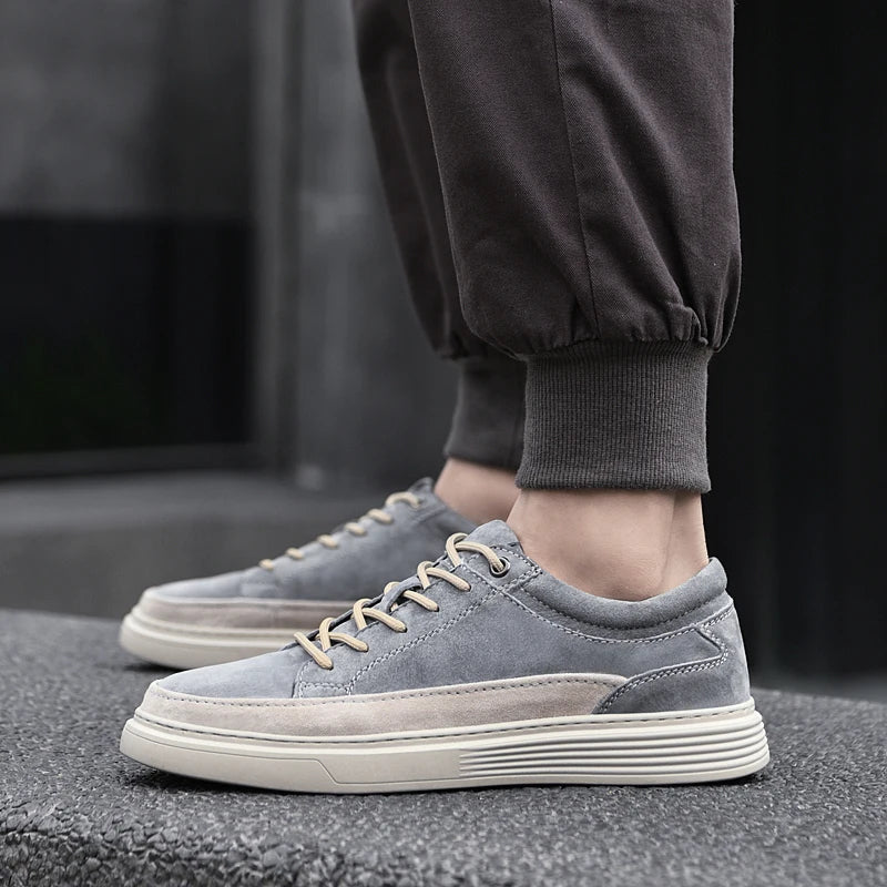 Military Green Suede Shoes